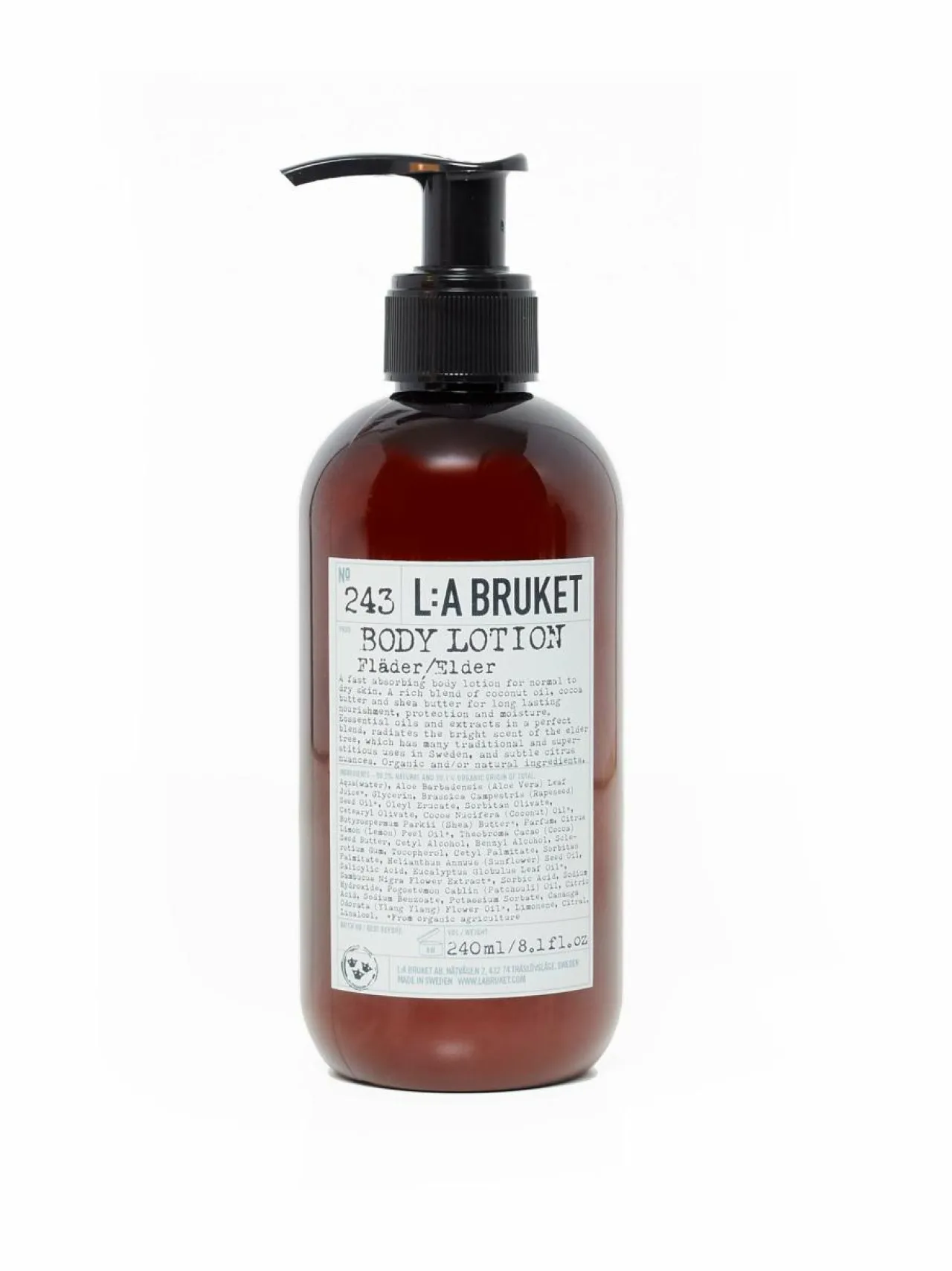 Vartalonhoito<L:A Bruket № 243 Elder Body Lotion -vartalovoide 240 ml