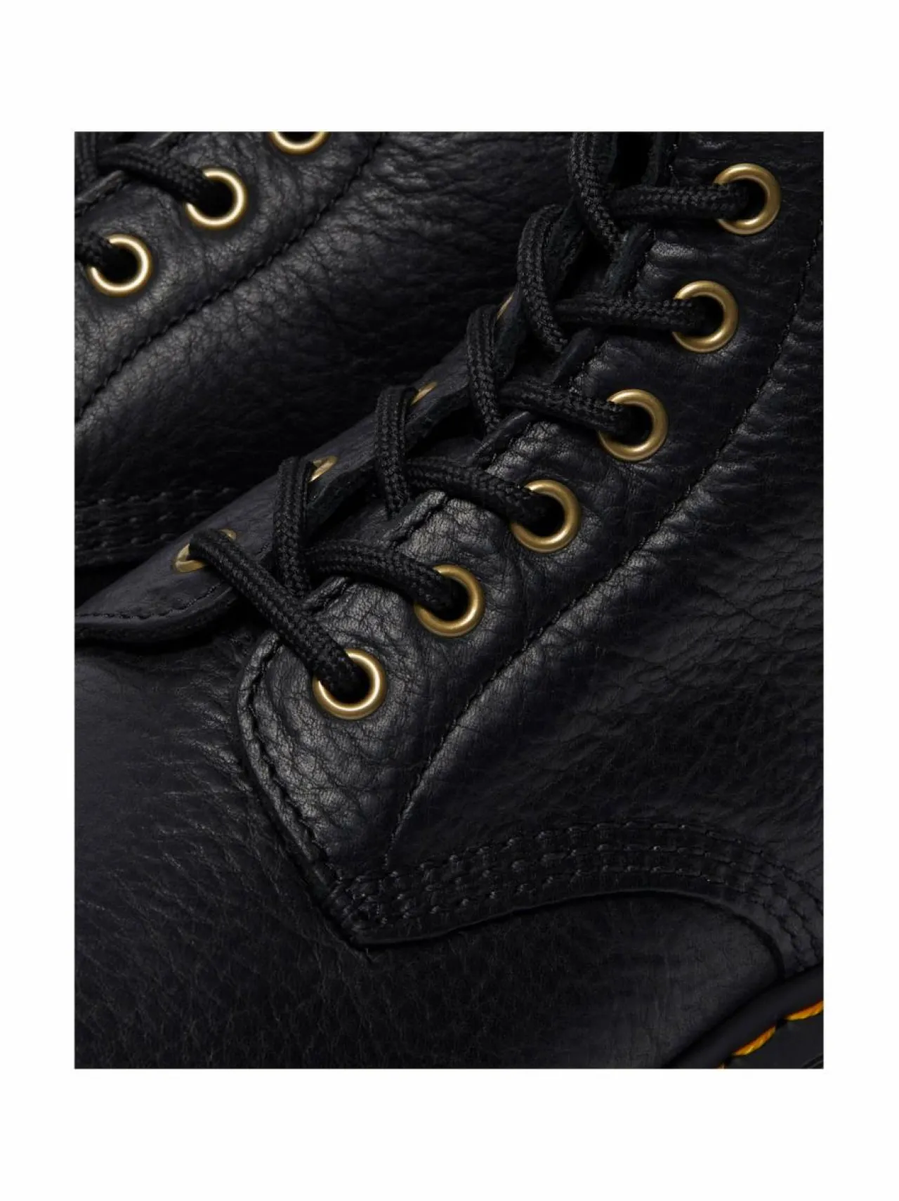Nilkkurit<Dr. Martens 1460 Grizzly -nahkasaappaat tekoturkisvuorilla BLACK