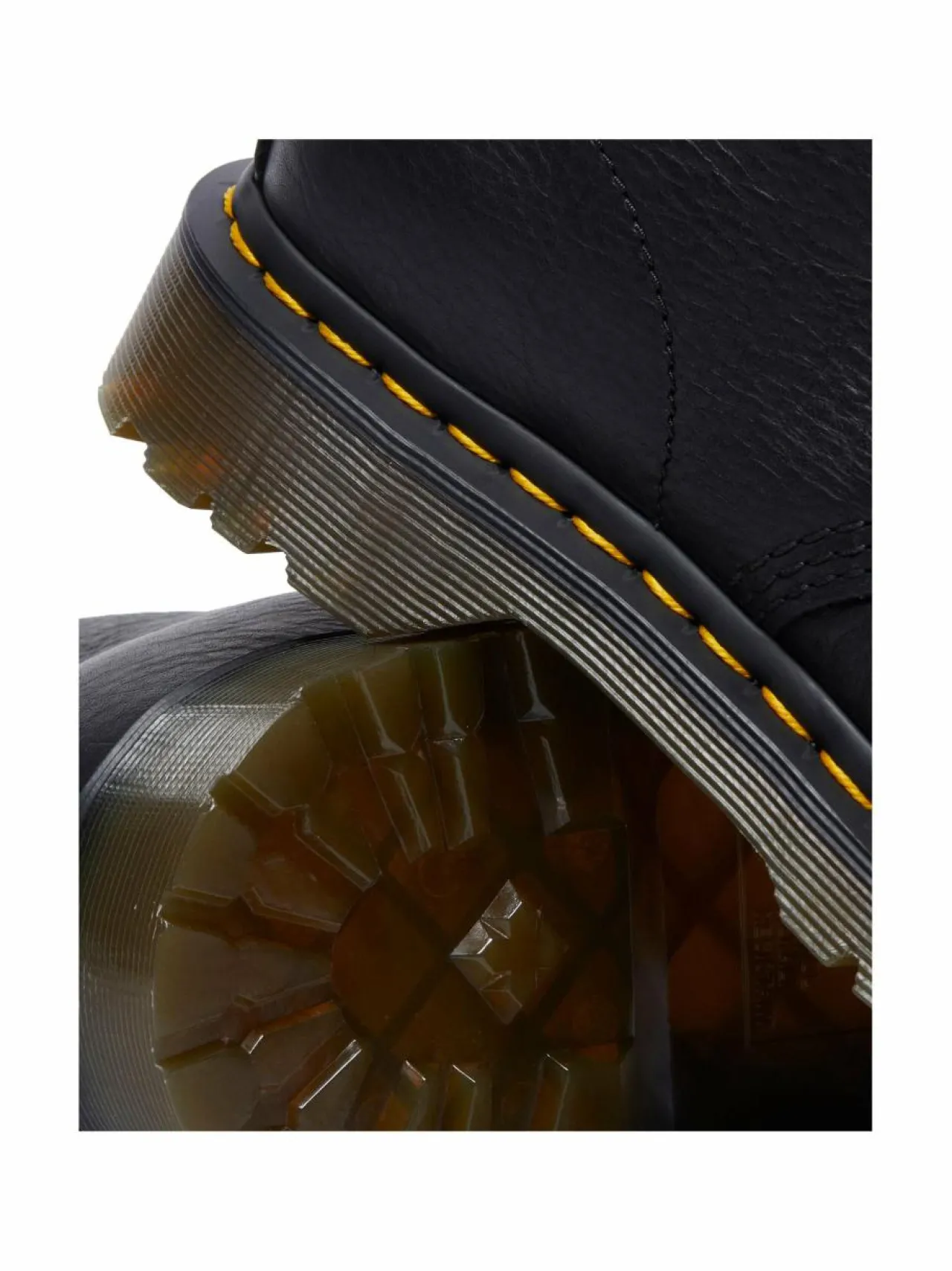 Nilkkurit<Dr. Martens 1460 Grizzly -nahkasaappaat tekoturkisvuorilla BLACK