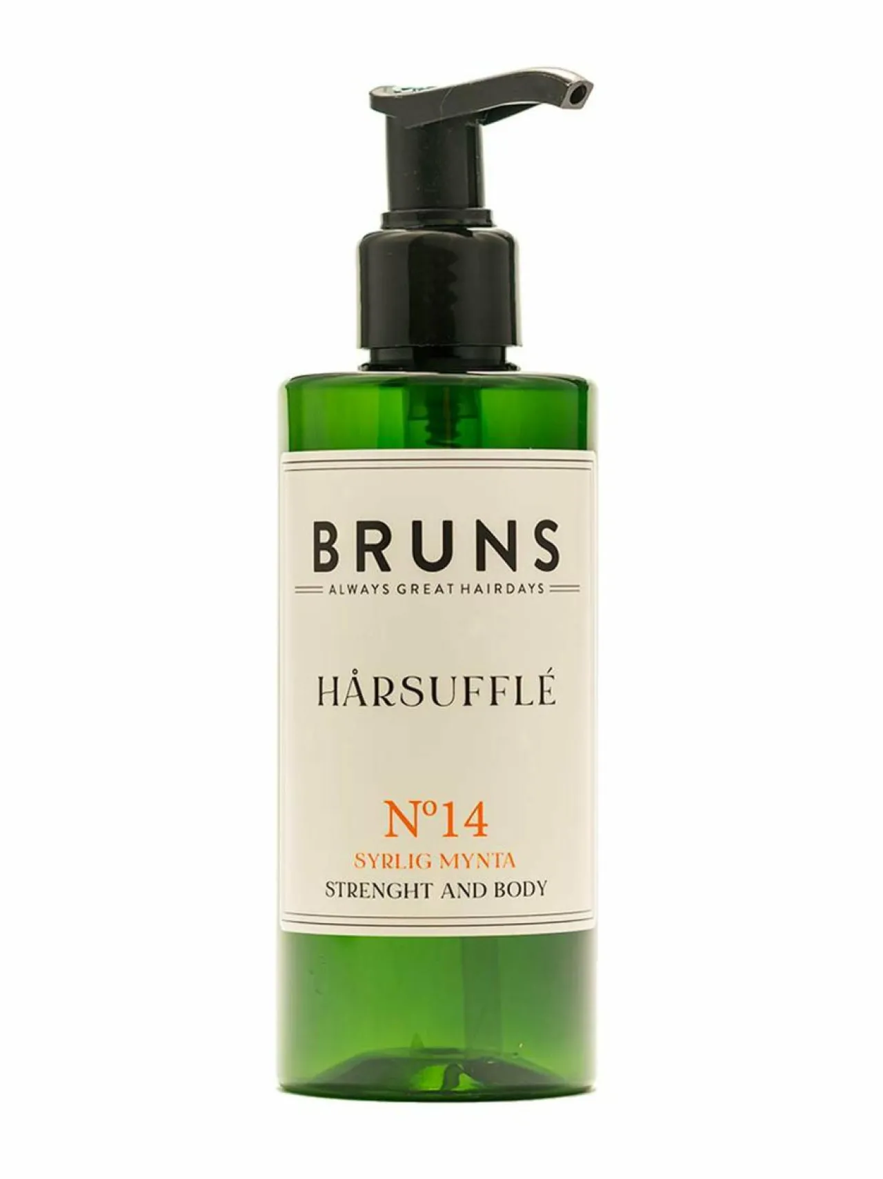 Bruns Products №14 Hair Souffle Tangy Mint Styling Cream -muotoiluvoide^ Vartalonhoito