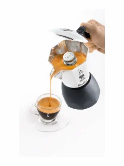 Tee, Kahvi & Vesi<Bialetti 4 kupin Brikka-mutteripannu BLACK
