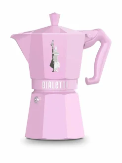 Tee, Kahvi & Vesi<Bialetti 6 kupin Exclusive -mokkapannu PINK