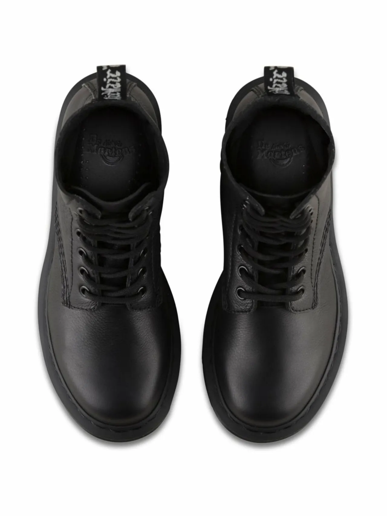 Nilkkurit<Dr. Martens 1460 Pascal Virginia Mono -nahkanilkkurit BLACK
