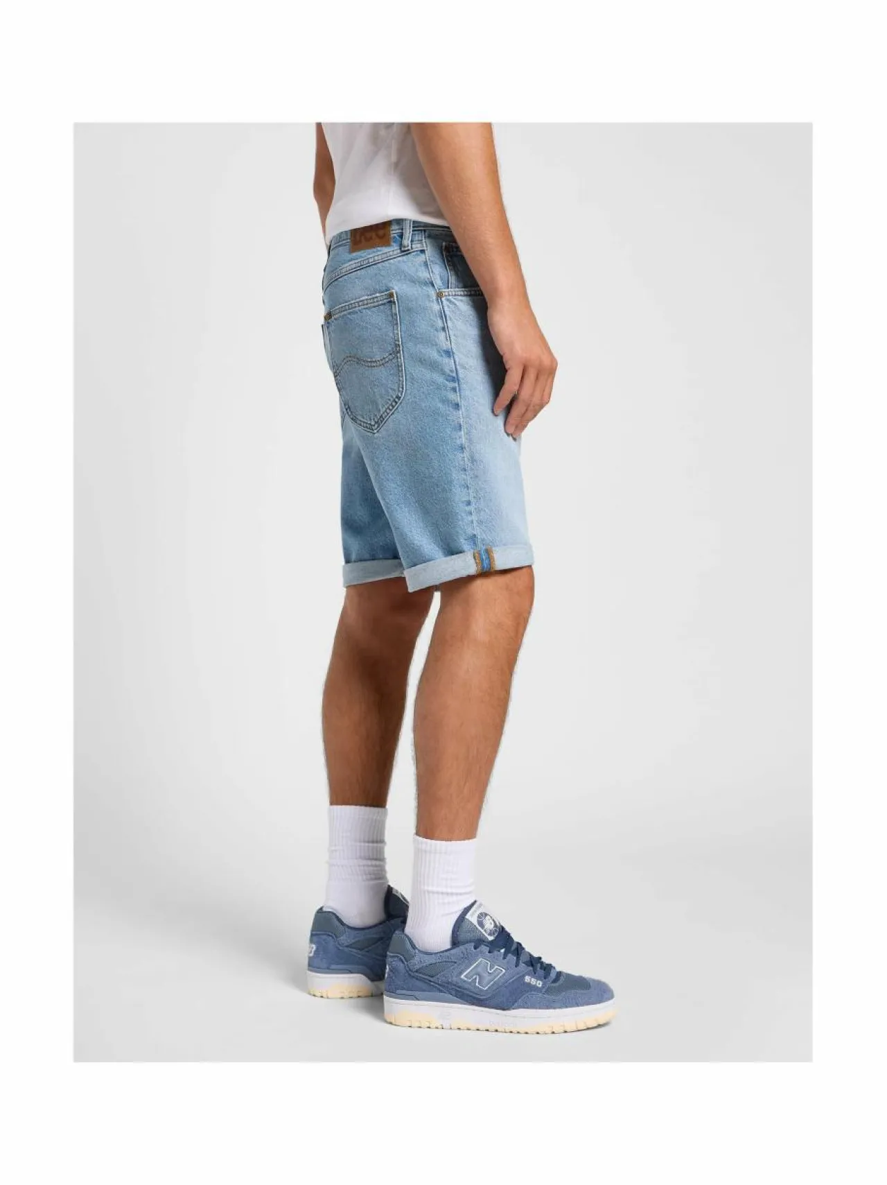 Lee 5 Pocket -farkkushortsit^ Housut
