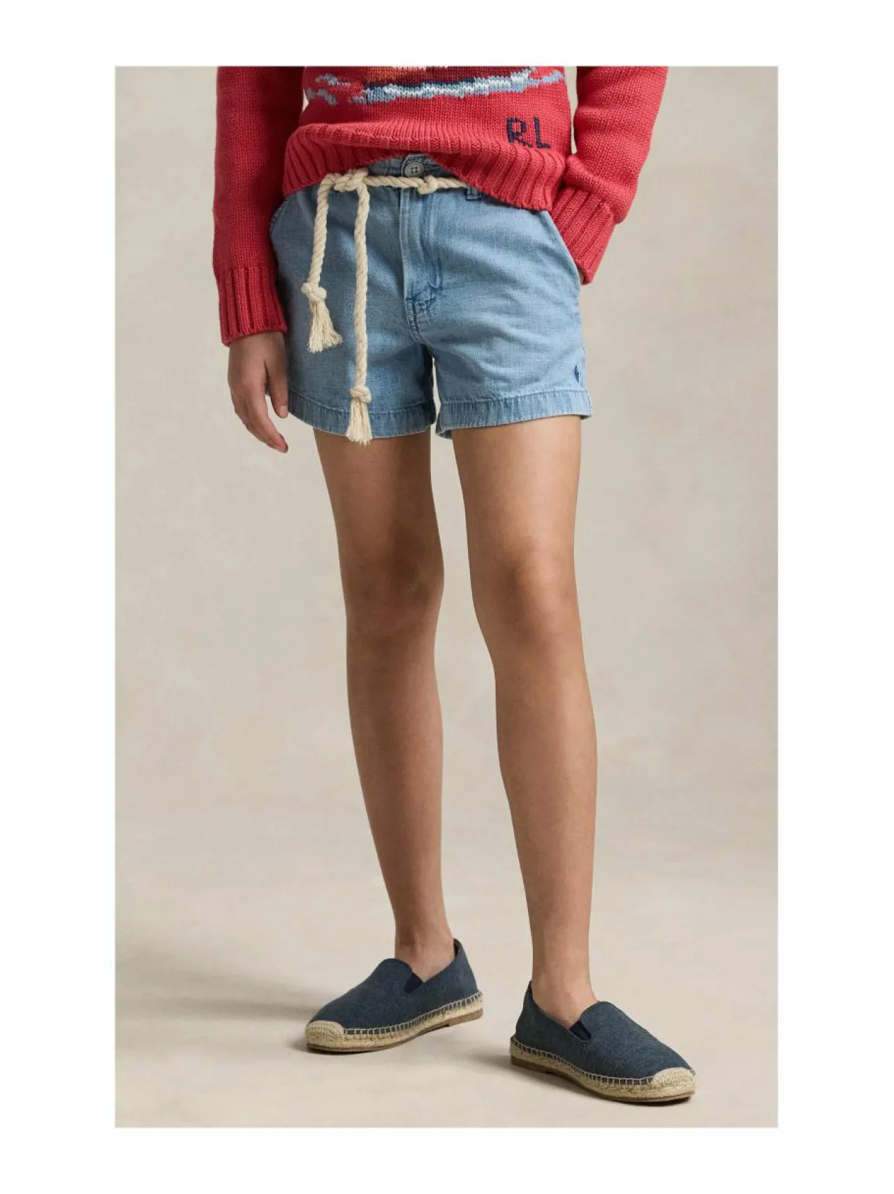 Polo Ralph Lauren 5 pocket -farkkushortsit^ Shortsit