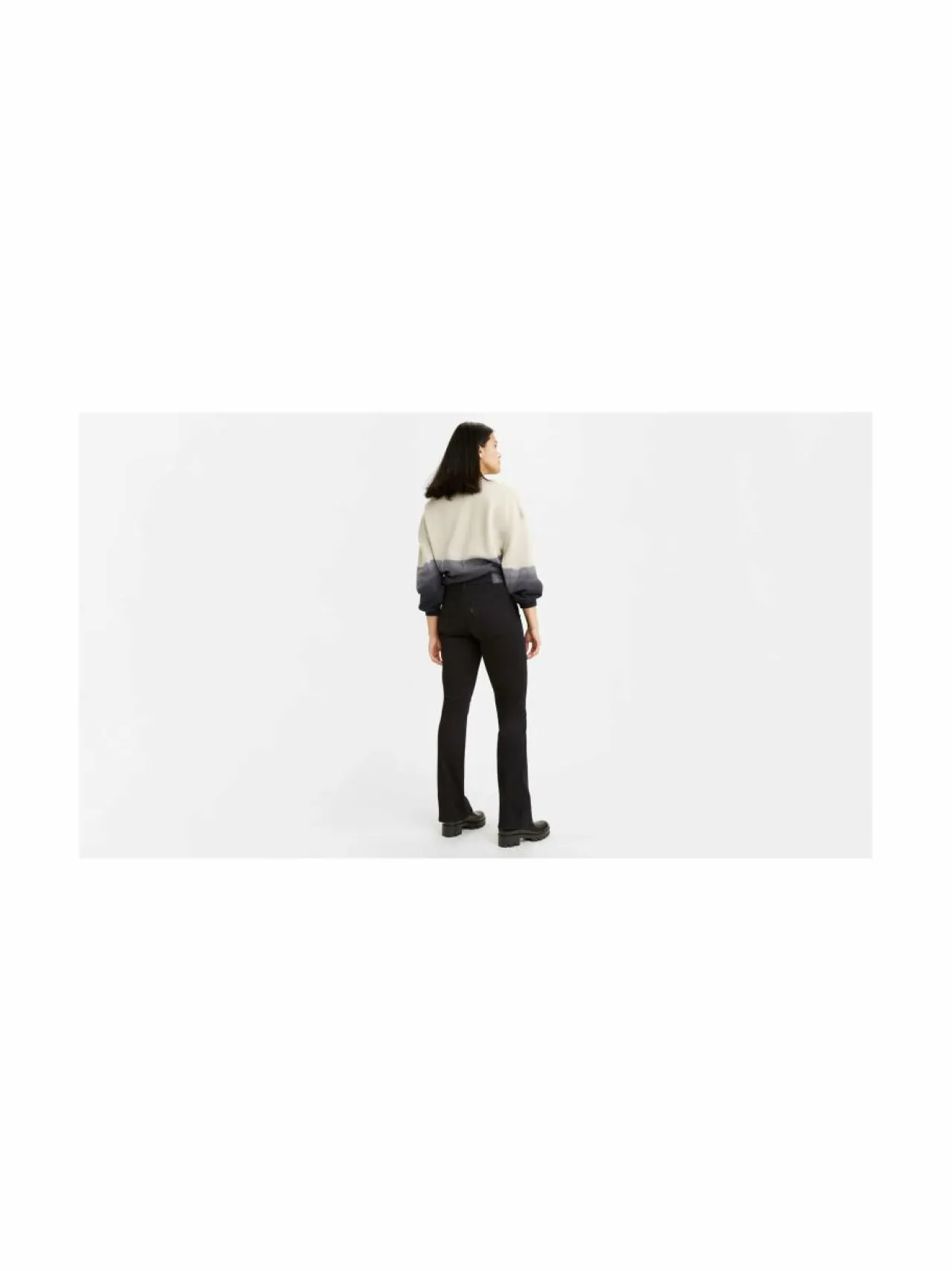 Farkut<Levi's 300 315 Shaping Bootcut Soft -farkut 801 BLACKS