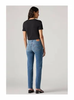 Farkut<Levi's 300 314 Shaping Straight -farkut 246 MED INDIGO WORN IN
