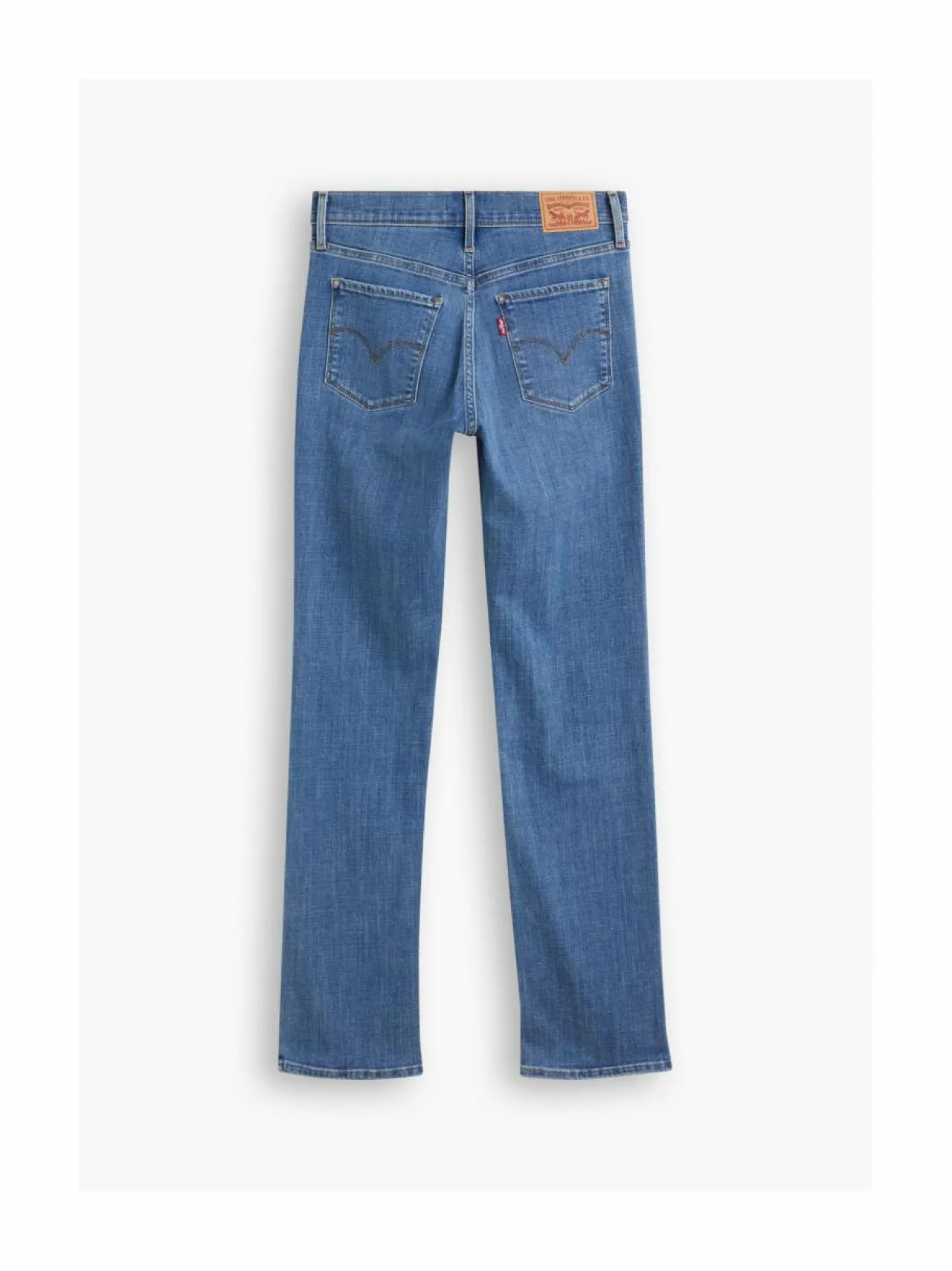 Farkut<Levi's 300 314 Shaping Straight -farkut 242 LIGHT INDIGO WORN IN