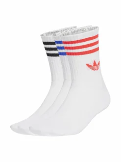 adidas Originals 3 Stripes Crew -sukat 3-pack^ Urheiluasusteet