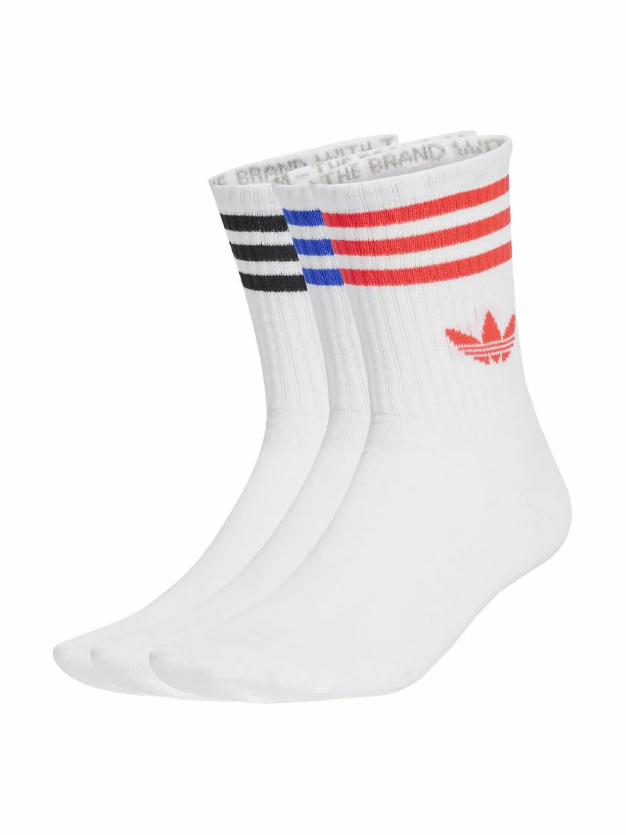 adidas Originals 3 Stripes Crew -sukat 3-pack^ Urheiluasusteet