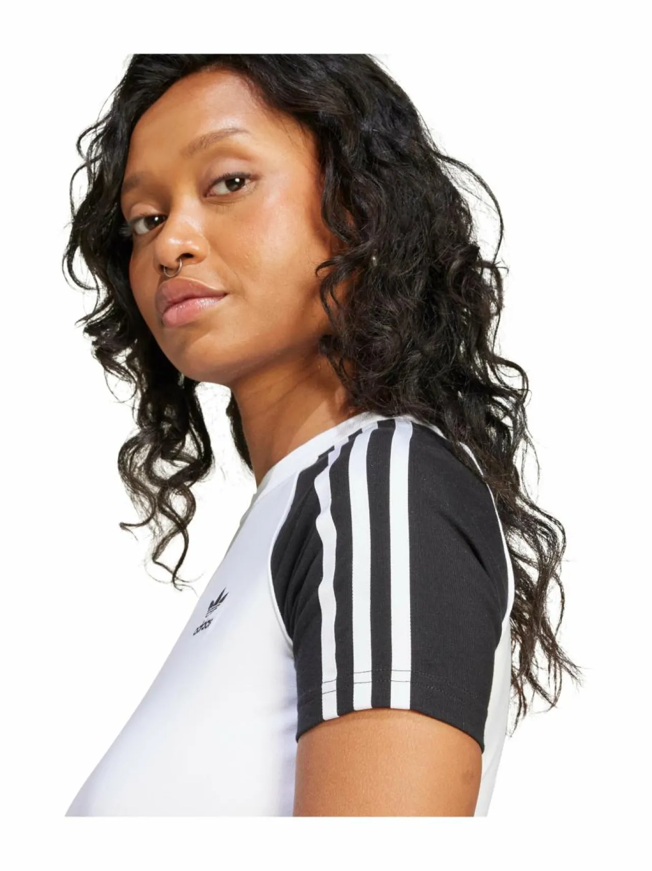 adidas Originals 3 Stripes Slim t-paita^ Paidat, Hupparit & Colleget