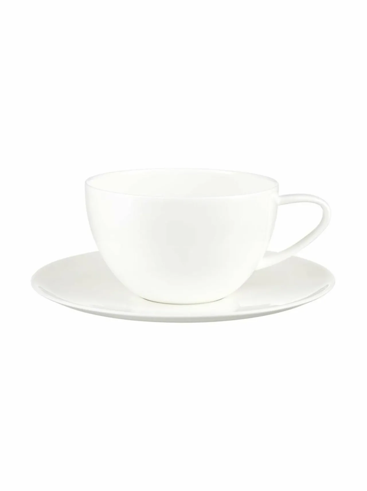 Mukit & Kupit & Asetit<Asa Á Table -lattekuppipari VALKOINEN