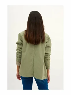 Takit<MY ESSENTIAL WARDROBE 20 The Army Jacket -takki 101969 DUSTY OLIVE WASH
