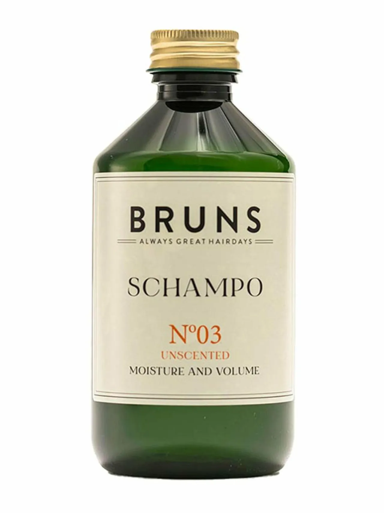Bruns Products №03 Unscented Shampoo -hajusteeton shampoo^ Hiustenhoito