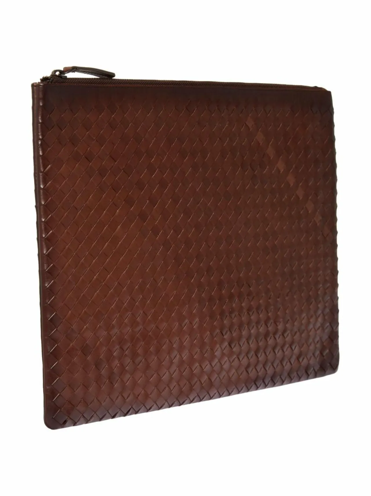 Pikkulaukut<Dragon Diffusion A4 Pochette -nahkalaukku DK BROWN