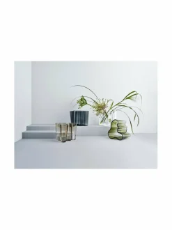 Koriste-Esineet<Iittala Aalto-maljakko 160 mm KIRKAS