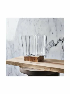 Koriste-Esineet<Iittala Aalto-maljakko 160 mm KIRKAS