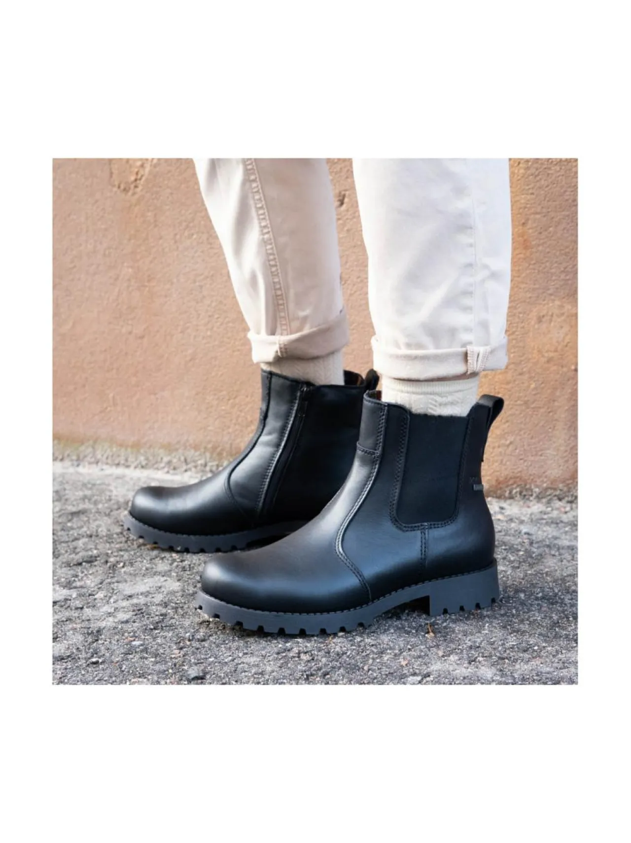 Nilkkurit<Pomar AAVA Naisten GORE-TEX® nilkkurit BLACK NAPPA