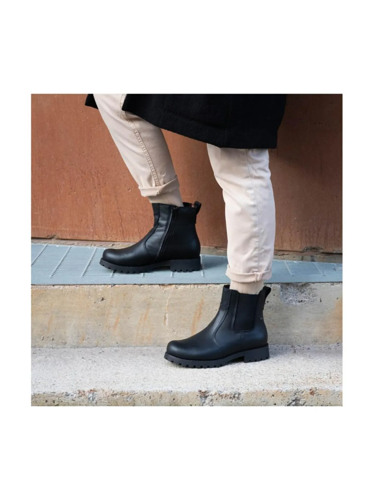 Nilkkurit<Pomar AAVA Naisten GORE-TEX® nilkkurit BLACK NAPPA