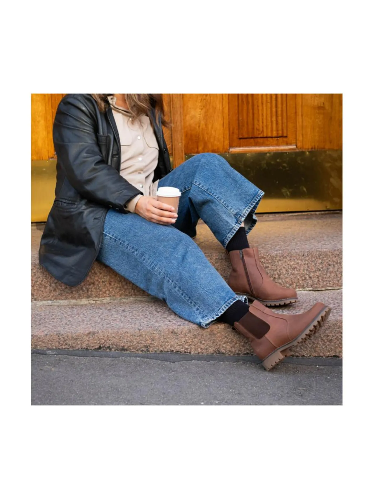 Nilkkurit<Pomar AAVA Naisten Zero Waste nilkkurit OAK PULL-UP/FELT L