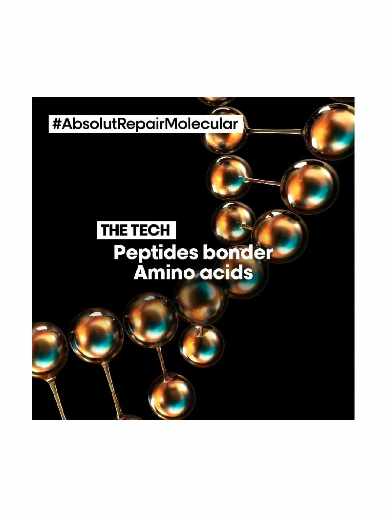 Hiustenhoitotuotteet<L'Oréal Professionnel Absolut Repair Molecular -shampoo, 500ml