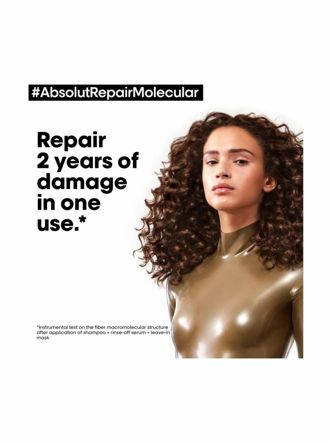 Hiustenhoitotuotteet<L'Oréal Professionnel Absolut Repair Molecular -shampoo, 500ml