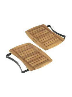 Grillit & Grillitarvikkeet<Big Green Egg Acacia Wood EGG Mates -sivupöydät MX-kokoiseen grilliin
