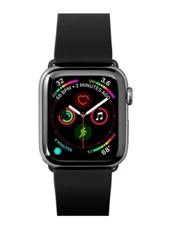 Kellot<Laut Active Apple Watch (42/44 mm) -nauha - Black MUSTA