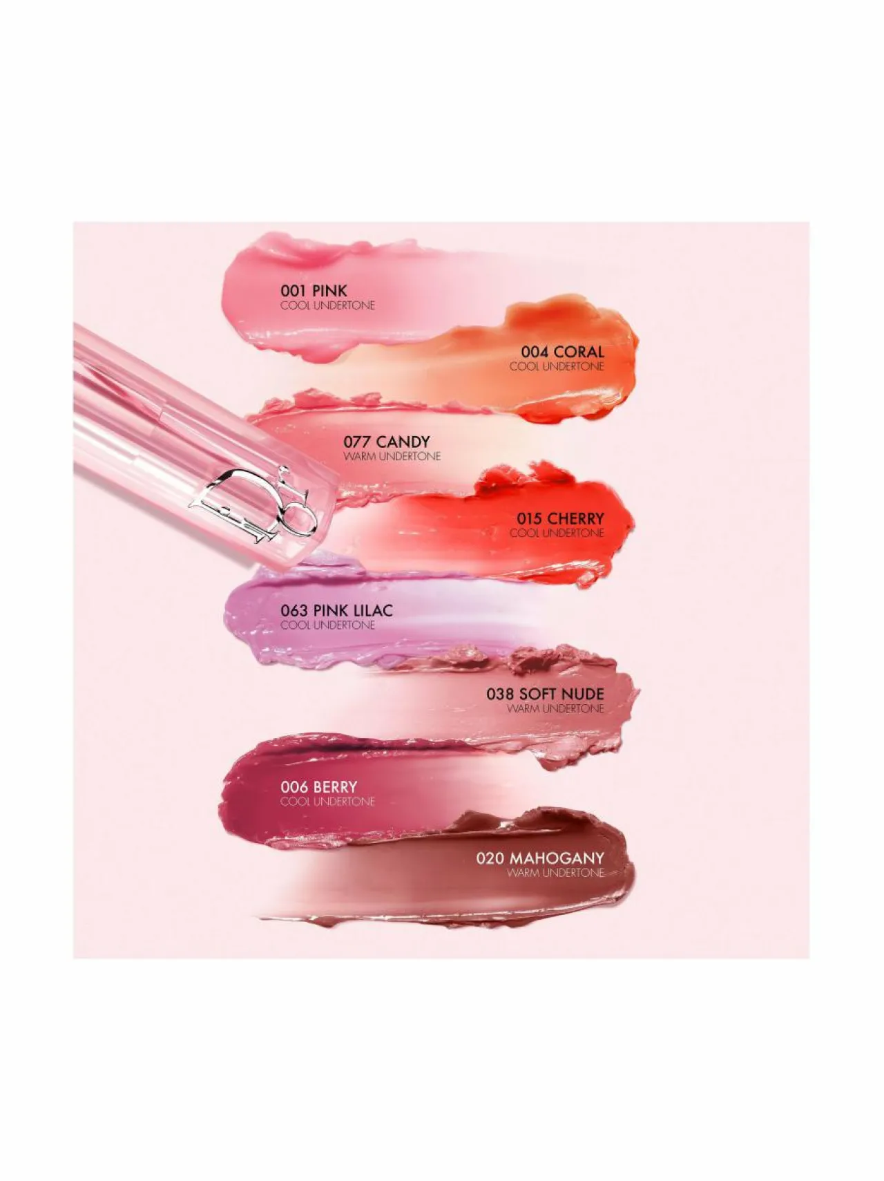 Huulet<DIOR Addict Lip Glow 48-Hour Hydrating Lip Balm -huulivoide