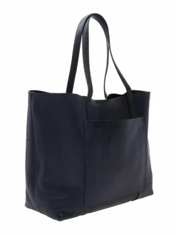 Olkalaukut<A+more Adored Shopper -nahkalaukku BLACK