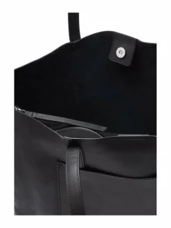 Olkalaukut<A+more Adored Shopper -nahkalaukku BLACK