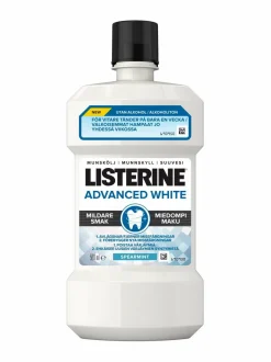 Listerine Advanced White Mouthwash -alkoholiton suuvesi 500 ml^ Suuvedet