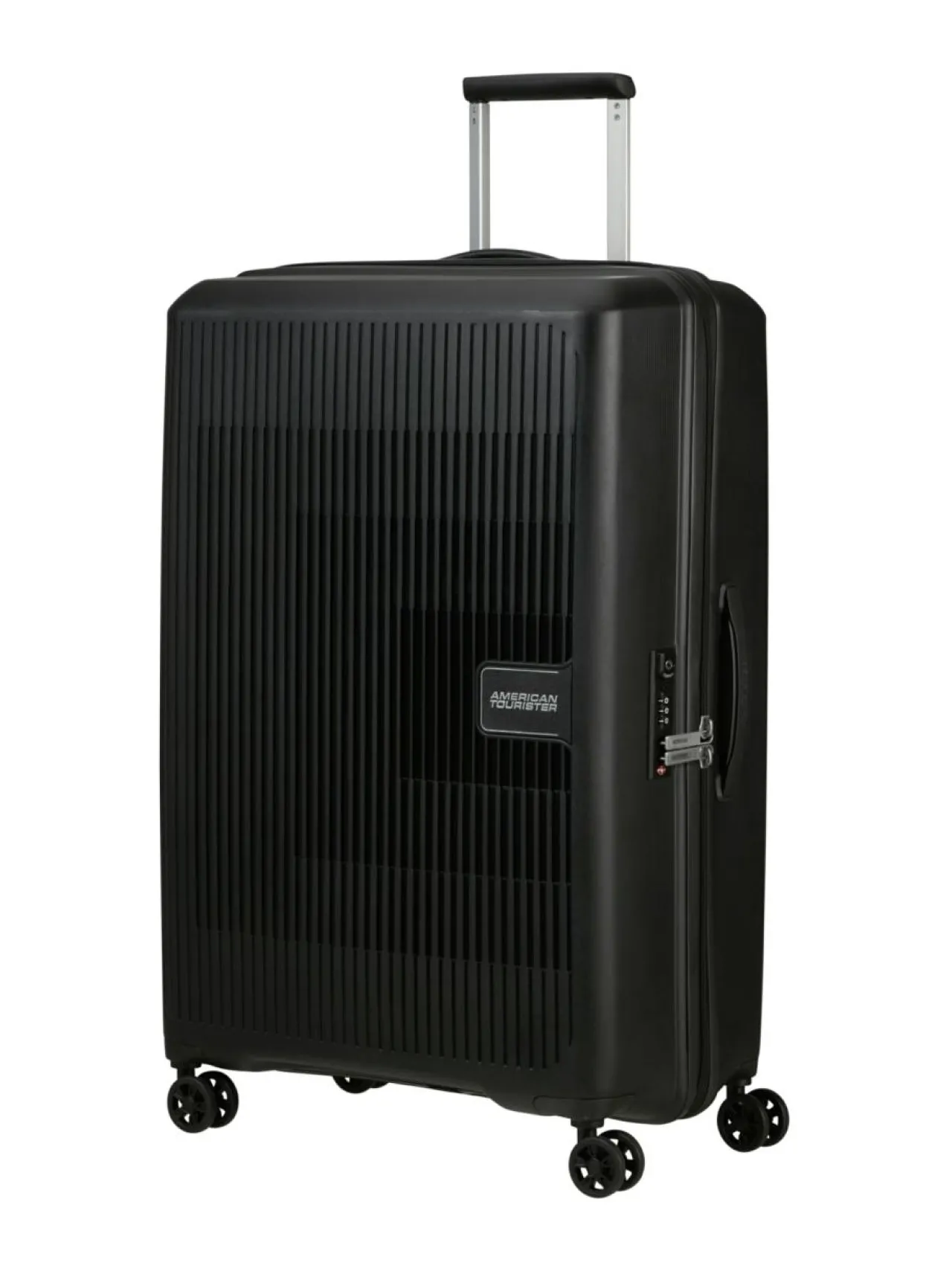 Matkalaukut & Tarvikkeet<American Tourister AEROSTEP SPINNER 77/28 EXP TSA BLACK