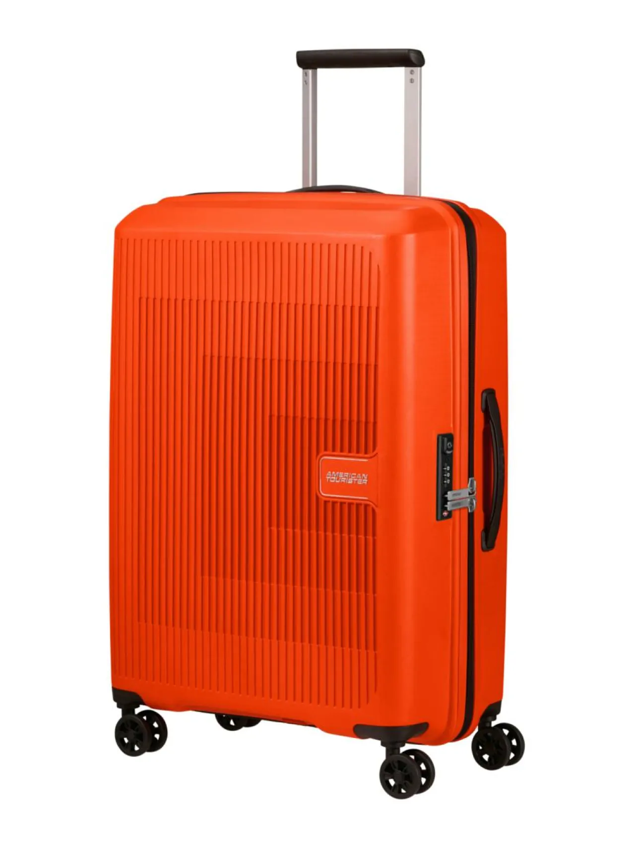 Matkalaukut & Tarvikkeet<American Tourister AEROSTEP SPINNER 67/24 EXP TSA BRIGHT ORANGE