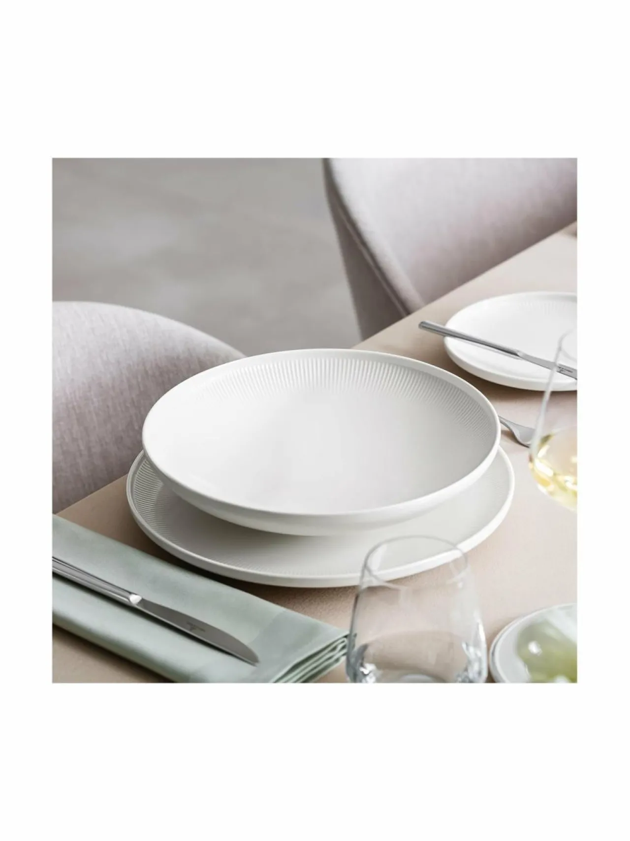 Tarjoiluastiat<Villeroy & Boch Afina Serving -posliinikulho 0,75 l VALKOINEN