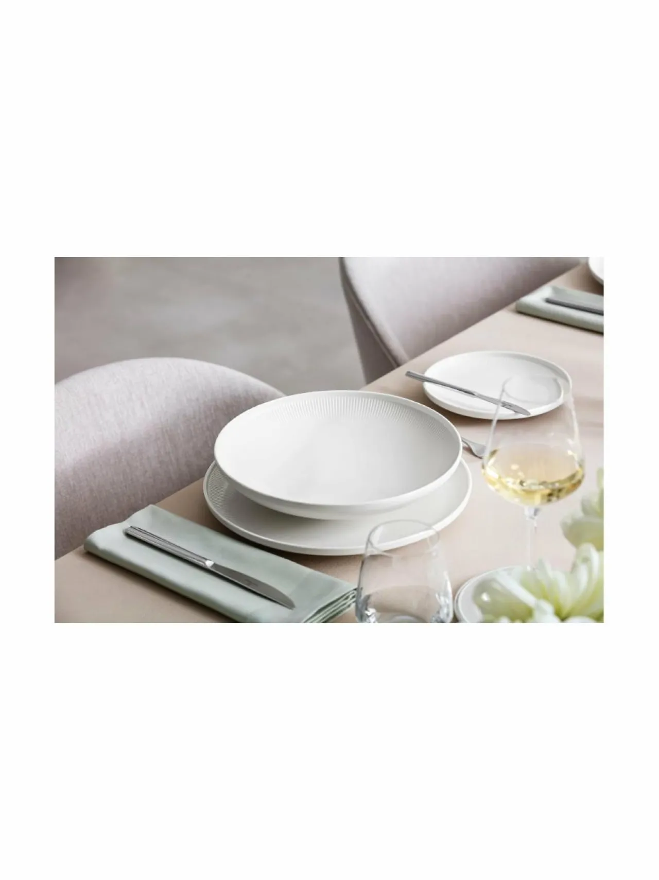 Tarjoiluastiat<Villeroy & Boch Afina Serving -posliinikulho 0,75 l VALKOINEN
