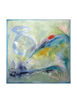 Taulut & Julisteet<Pia Rydman Art Aina ja ikuisesti, 100x100cm, öljyvärimaalaus, Pia Rydman