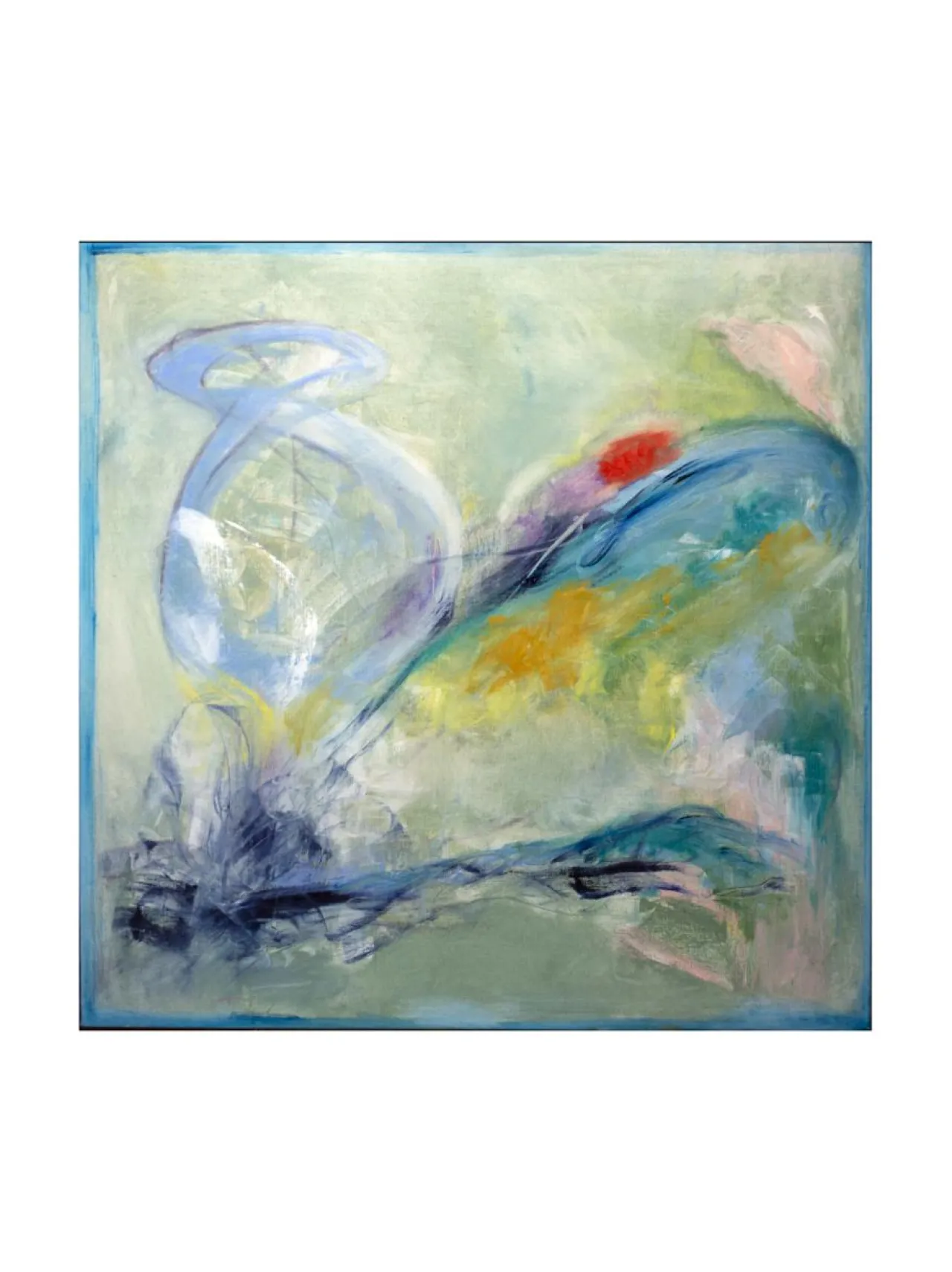 Taulut & Julisteet<Pia Rydman Art Aina ja ikuisesti, 100x100cm, öljyvärimaalaus, Pia Rydman