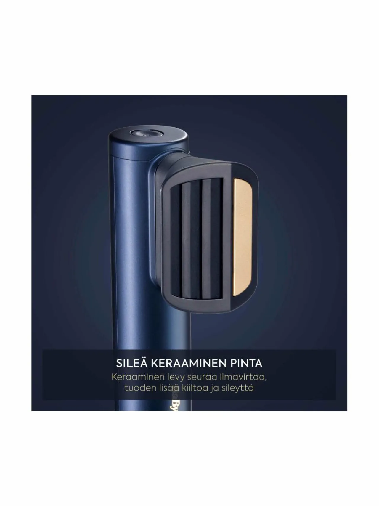 Hiustenhoitolaitteet|Hiustenhoito<Babyliss Air Wand Fly Away Tamer -lisävaruste BLUE