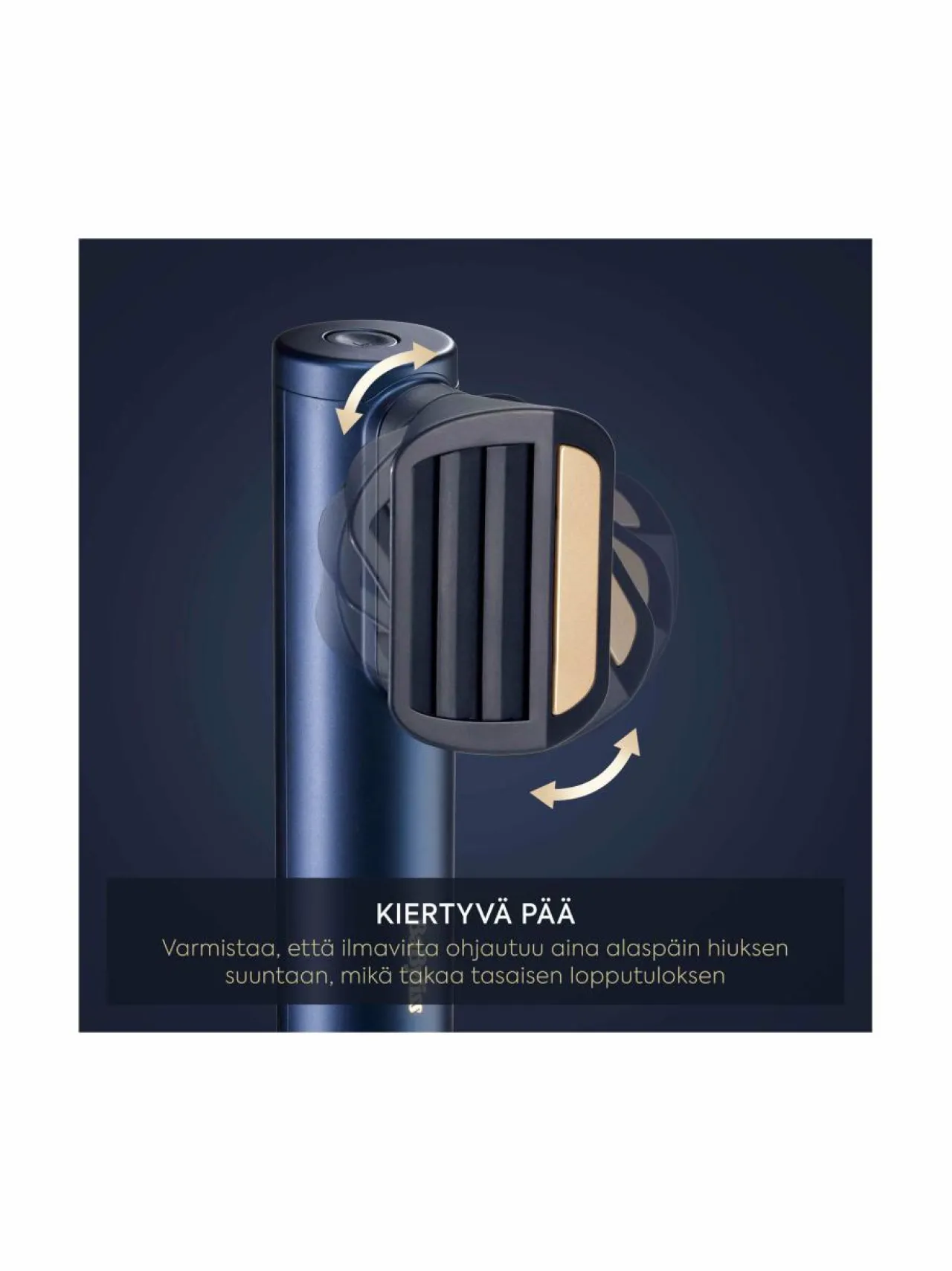 Hiustenhoitolaitteet|Hiustenhoito<Babyliss Air Wand Fly Away Tamer -lisävaruste BLUE