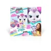 Luovuus & Oppiminen<AIRBRUSH PLUSH Pehmokissanpentu ja kynäruisku, 25 cm