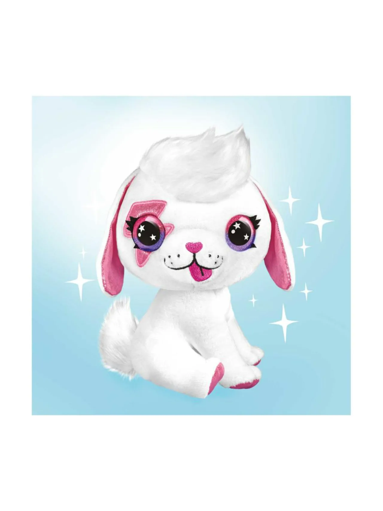 Luovuus & Oppiminen<AIRBRUSH PLUSH Pehmokoiranpentu ja kynäruisku, 26 cm