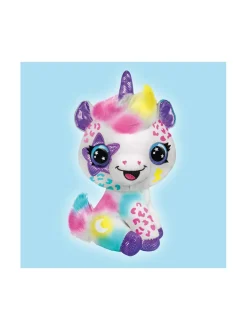 AIRBRUSH PLUSH Pehmoyksisarvinen ja kynäruisku, 25 cm^ Luovuus & Oppiminen