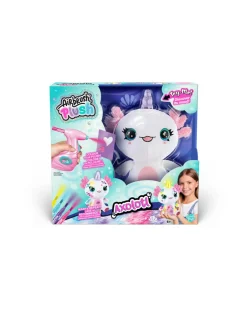 AIRBRUSH PLUSH Pehmoyksisarvisaksolotli ja kynäruisku^ Luovuus & Oppiminen