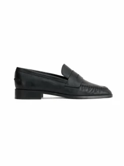 Kävelykengät & Loaferit<ATP ATELIER Airola-nahkaloaferit 900 BLACK