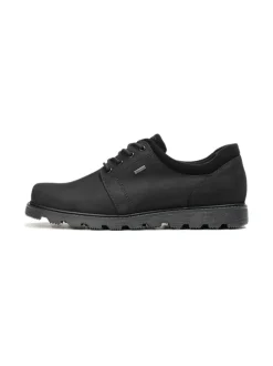 Kävelykengät & Loaferit<Pomar AITA Miesten GORE-TEX® Derby-kengät BLACK W/BL.SUEDE/5727 SOLE