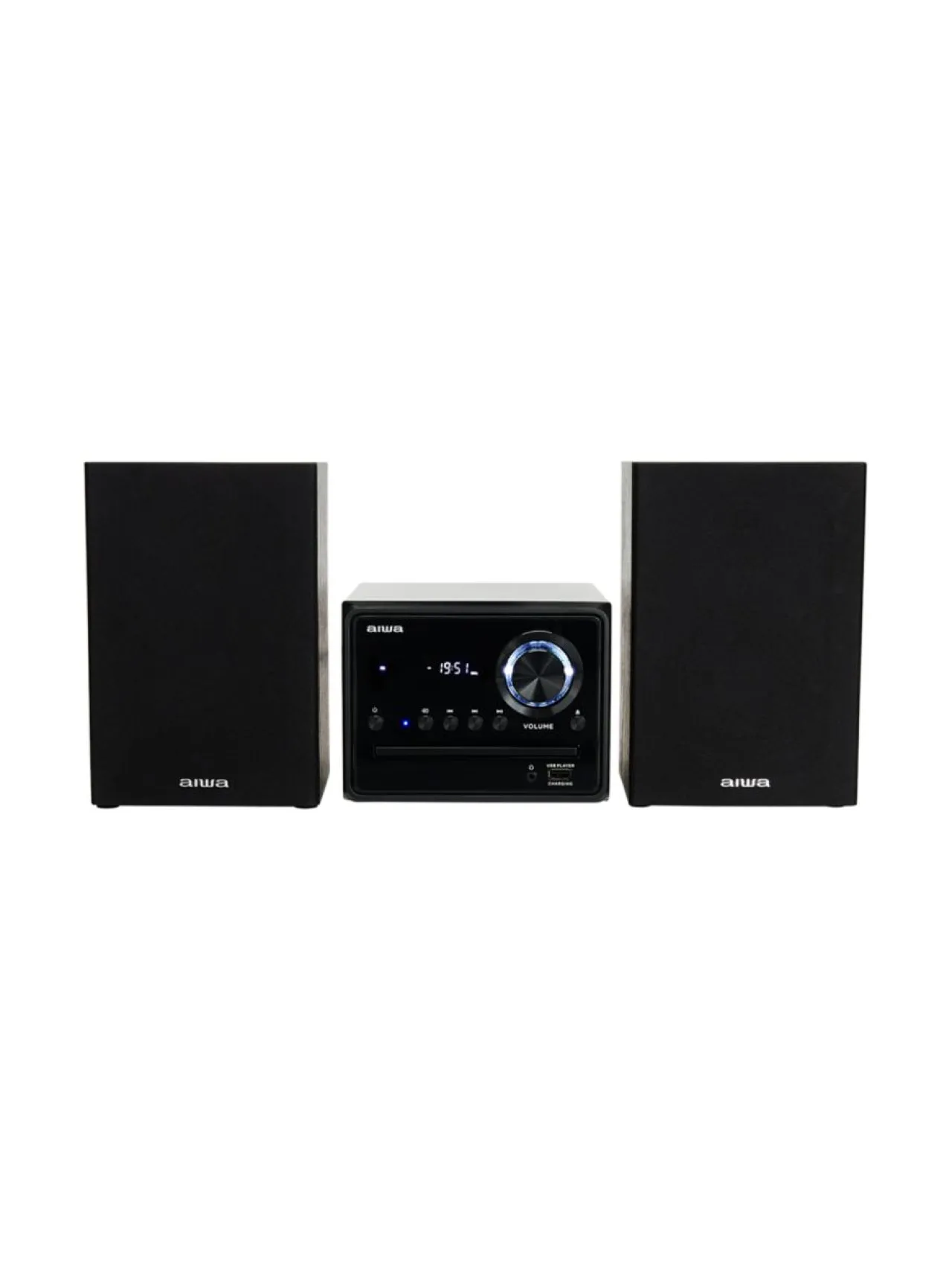 Audio<Aiwa MSBTU-300 Minisarja MUSTA