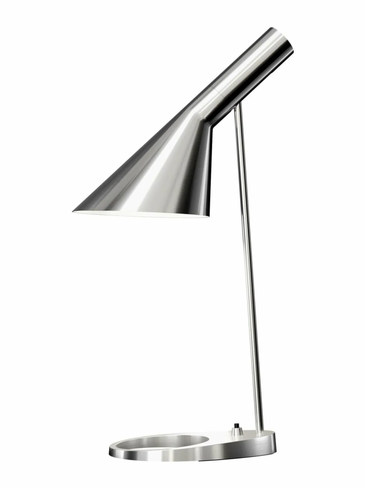Pöytävalaisimet<Louis Poulsen AJ-pöytävalaisin POLISHED STEEL