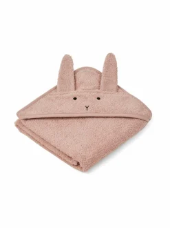Tekstiilit & Vuodevaatteet<Liewood Albert- hupullinen pyyhe 0037 RABBIT ROSE