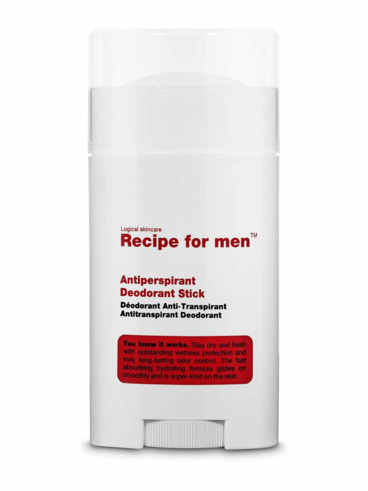 Recipe for men Alcohol Free Antiperspirant Deodorant -alkoholiton deodorantti, 60 ml^ Deodorantit